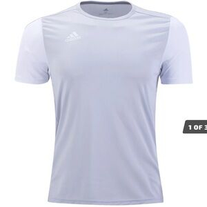 Adidas Men’s Estro 19 Soccer Football Sports Jersey Gray & White Sizes S & M NWT